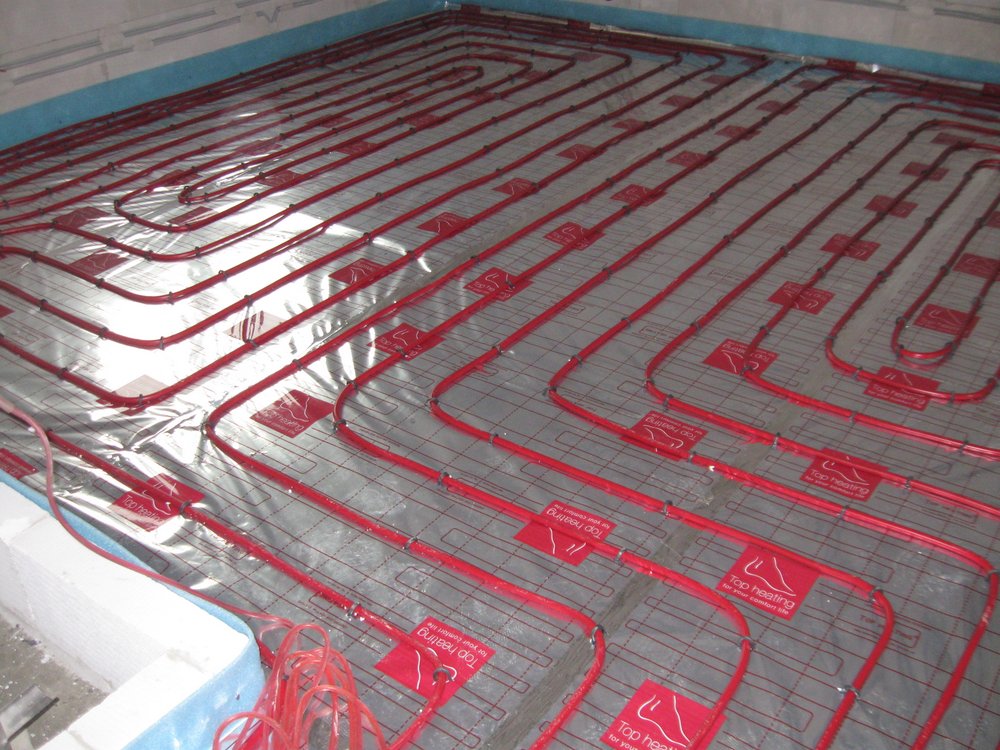 Reference podlahové topení č.216:  RD Humpolec podlahové vytápění