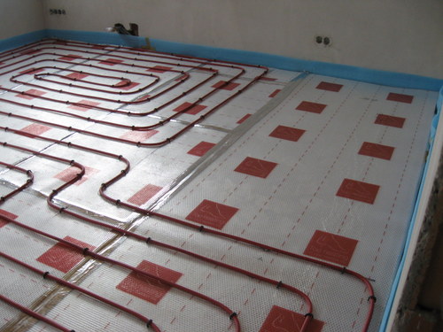 Reference podlahové topení č.201: Novostavba RD Třinec podlahové topení teplovodní